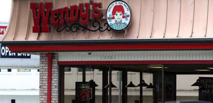 Wendy’s restaurant has its own phone now, with Wendy inside