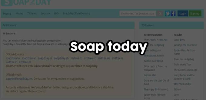 Soap2day | Watch Free Movies Online & 15 Best Alternatives Of Soap2day In 2021